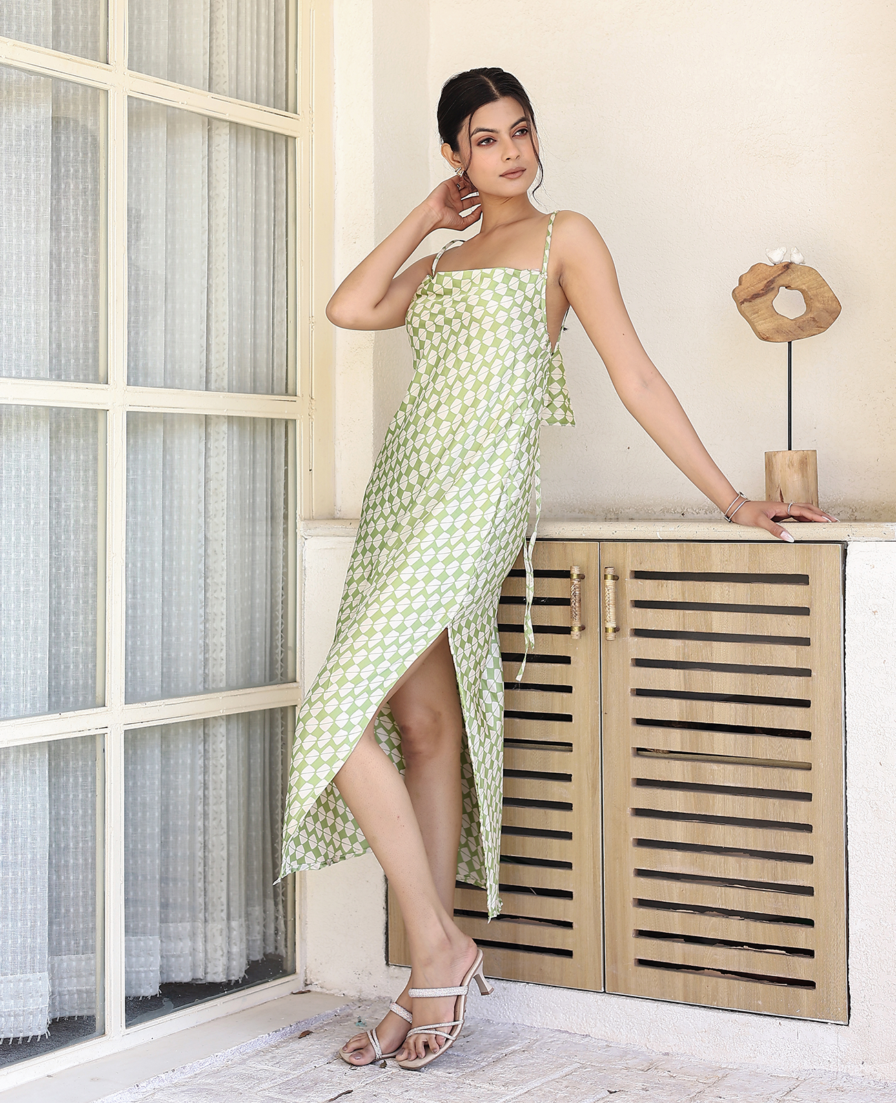 Mod Muse - Back Midi Dress