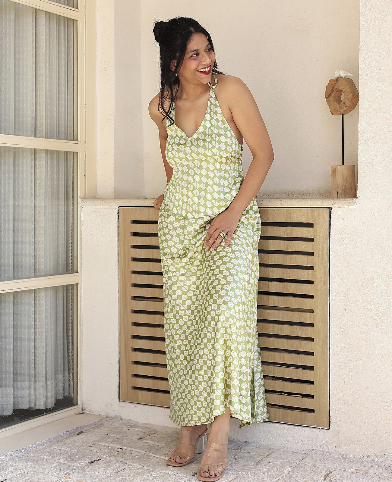 Mod Muse - Top & Maxi Skirt Set