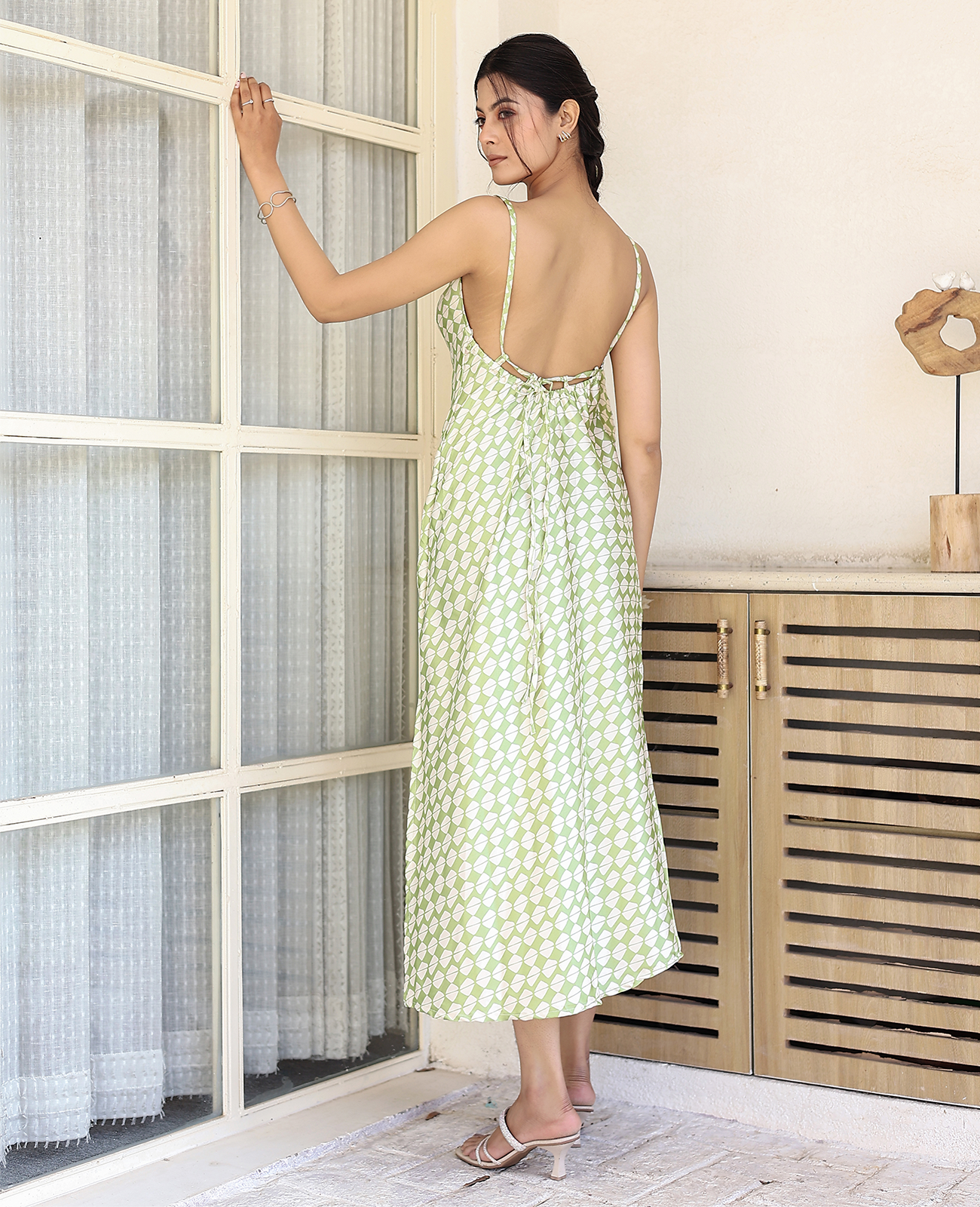 Mod Muse - Back Midi Dress