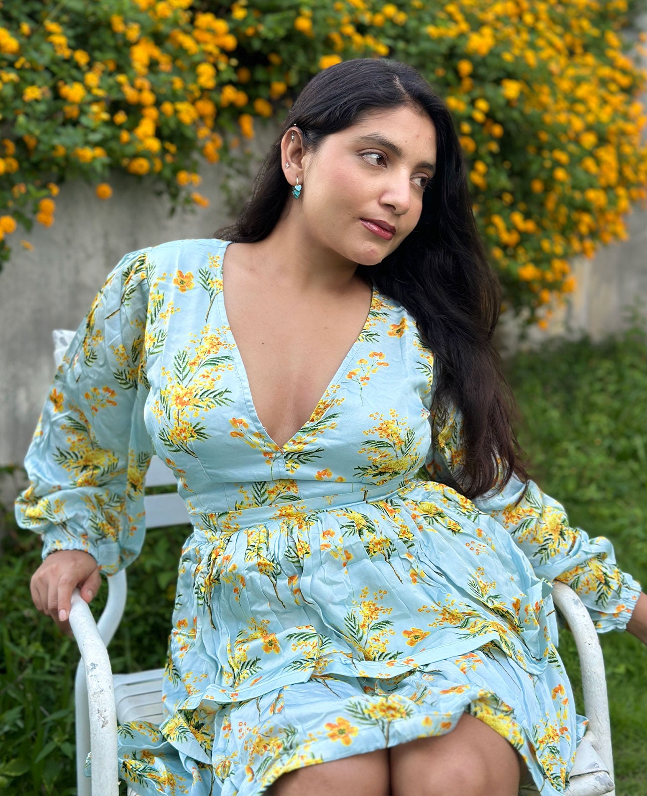 Blossom Belle Floral Mini Dress