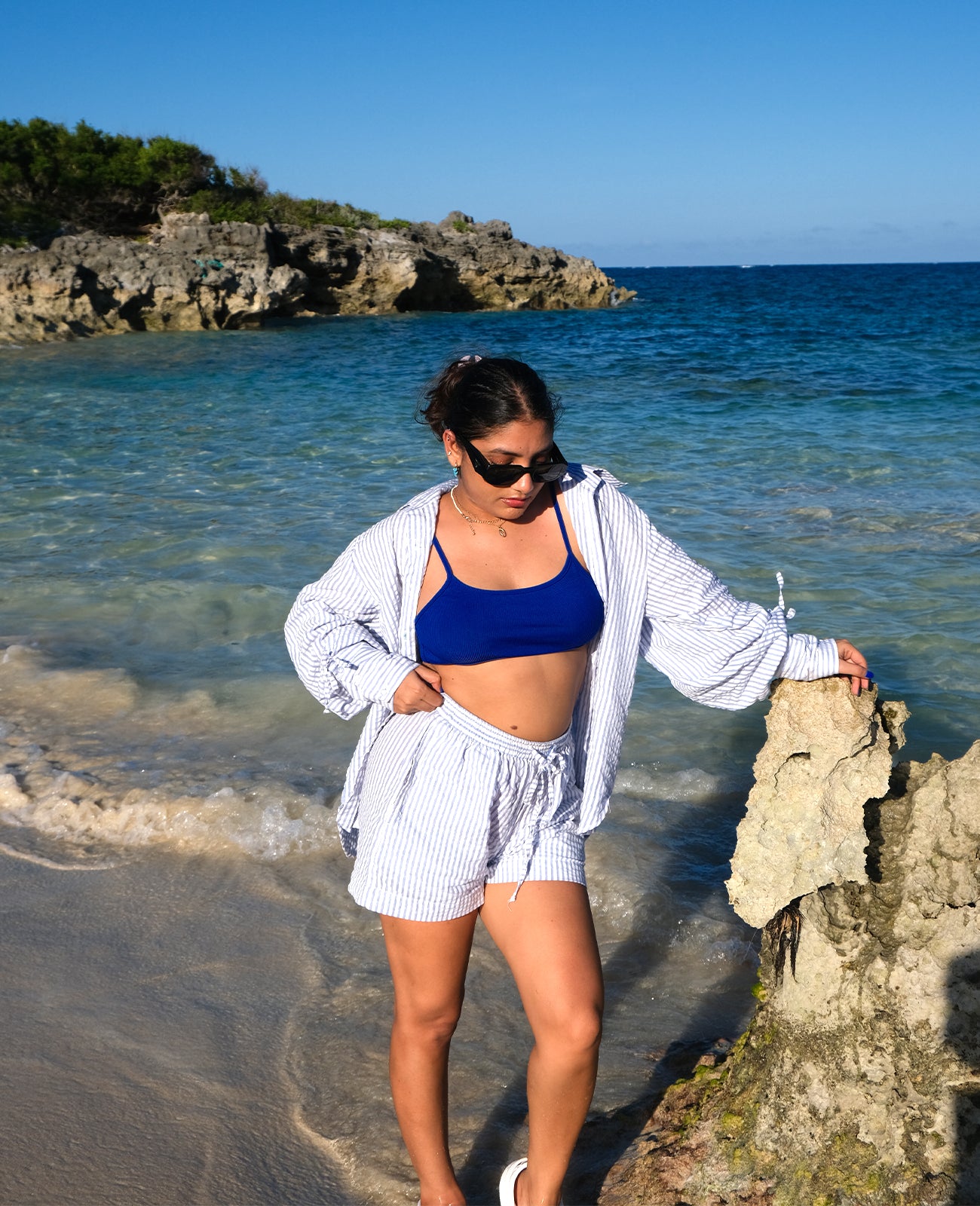 Coastal Breeze Striped Co-Ord Set