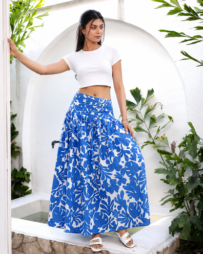Bluebell Dreams Maxi Skirt