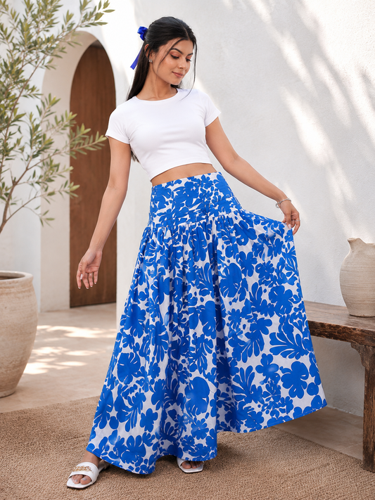 Bluebell Dreams Maxi Skirt
