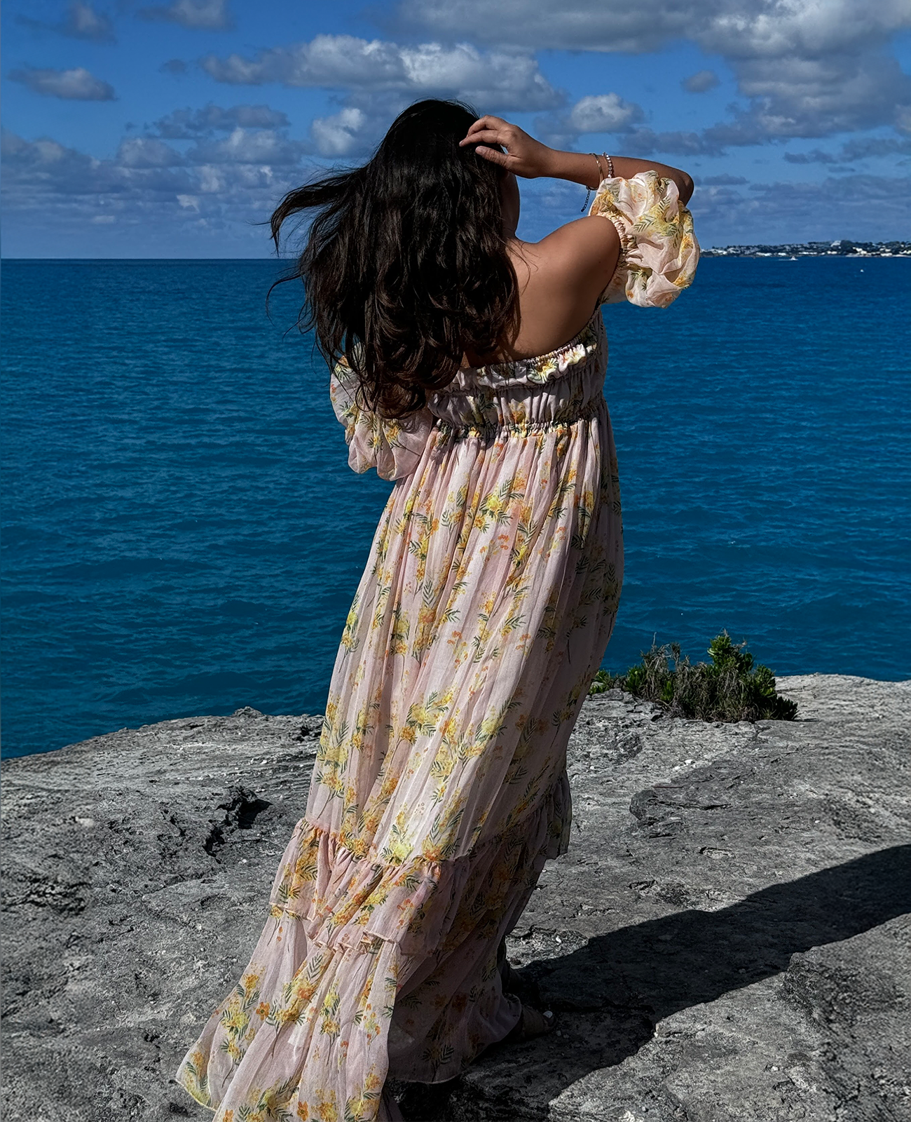 Santora Floral Long Dress